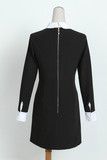 FASHION CUTE FRESH SHOW BODY LONG SLEEVE DRESS