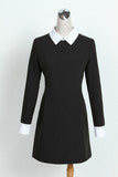 FASHION CUTE FRESH SHOW BODY LONG SLEEVE DRESS