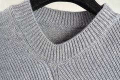 New winter hypotenuse hem coarse needle sweater noise sets irregular bats knitwear SUPER COOL