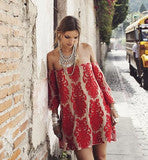 CUTE HOT ONE WORD LACE DRESS