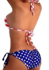 HOT COLORFUL FLAG BIKINI