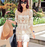 CUTE FRESH NET LACE DRESS