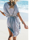 HOT LOOSE GREY CUTE DRESS