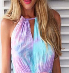 HOT COLORFUL RAINBOW JUMPSUIT PLAYSUIT ROMPER