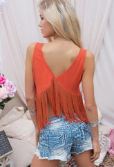 SEXY TASSEL TOP