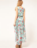 CUTE FLORAL IRREGUALR DRESS