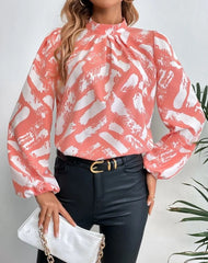 A-Z Women's New Printed Casual Shirt