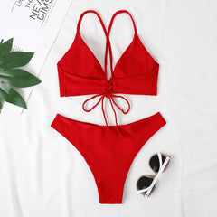 2111 Stylish women's separate swimsuit