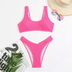 YH006 Stylish women's separate swimsuit