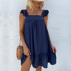 Women's New Loose Strap Dress