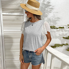 Women's New Fashion Loose Round Neck Top