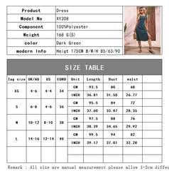 A-Z Women's New Slim Fit Slim Slim Strap Dress