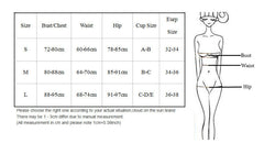 DL2303 Stylish women's separate swimsuit