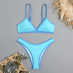 23007 Stylish women's separate swimsuit