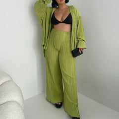 A-Z women's new two-piece split pajama set
