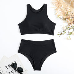 23016 Stylish women's separate swimsuit