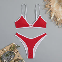 23007 Stylish women's separate swimsuit