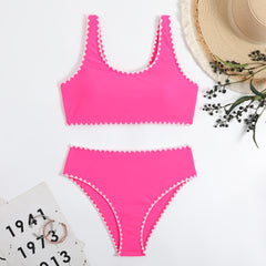 23013 Stylish women's separate swimsuit