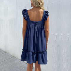 Women's New Loose Strap Dress