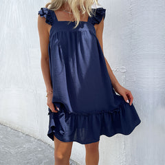 Women's New Loose Strap Dress