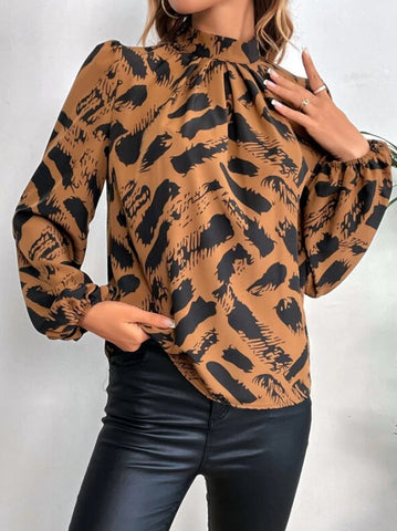 A-Z Women's New Printed Casual Shirt