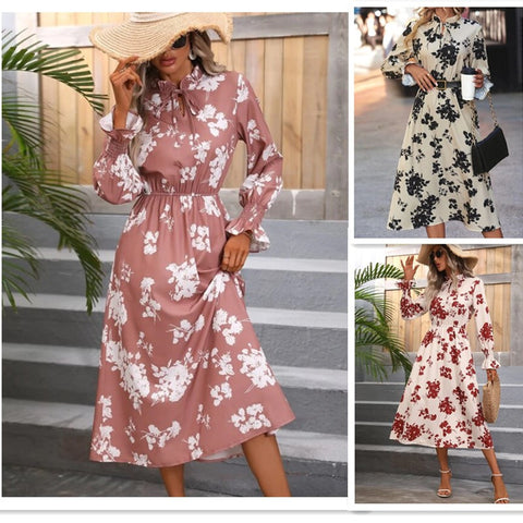 A-Z women's new floral dress