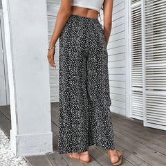 Women's new casual wide leg capris