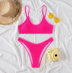 XMJ2133 Stylish women's separate swimsuit