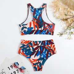 23016 Stylish women's separate swimsuit