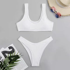 YH006 Stylish women's separate swimsuit