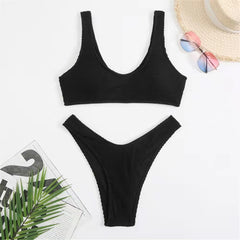 YH006 Stylish women's separate swimsuit