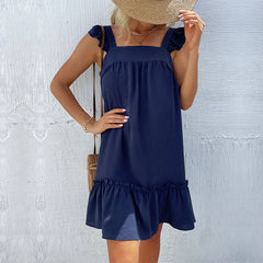 Women's New Loose Strap Dress