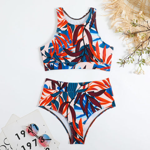 23016 Stylish women's separate swimsuit