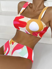 LY124 Stylish women's separate swimsuit