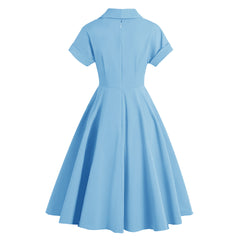 A-Z Women's New Big Swing Vintage Dress