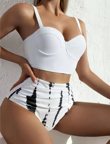 22021 Stylish women's separate swimsuit