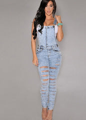 HOT JEANS JUMPSUIT