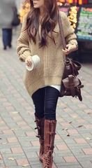 HOT PURE COLOR SWEATER