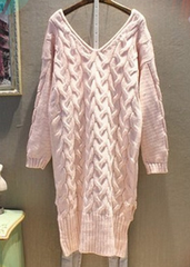 HOT HIGH QUALITY WOVEN SWEATER DRESS HIGH QUALITY NOT THE POOR