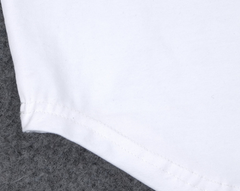 CUTE WHITE SHORT SLEEVE IRREGULAR DRESS