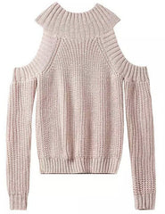 CUTE CLASSY OFF SHOULDER SWEATER HIGH QUALITY BUT SHORT STYLE