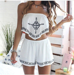 CUTE TWO PIECE ROMPER ANCHOR HIGH QUALITY