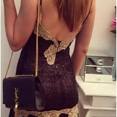 ON SALE GOLDEN LACE STITCHING BACKLESS LACE SEXY CONDOLE BELT