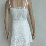 ON SALE SEXY STRAPLESS DRESS WITH ELEGANT LACE