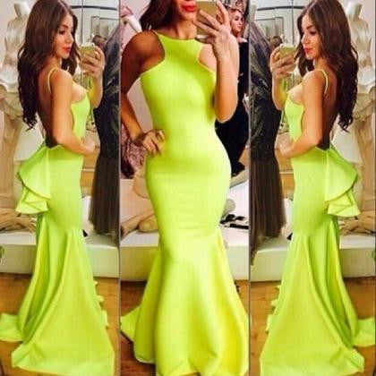 ON SALE CUTE HOT SEXY DESIGN LONG BACKLESS DRESS