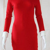 ON SALE HOT CUTE ELEGANT LONG SLEEVE DRESS