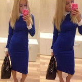 ON SALE HOT CUTE ELEGANT LONG SLEEVE DRESS