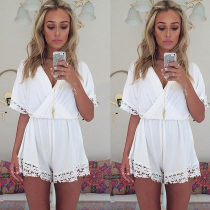 ON SALE CUTE LACE JUMPSUIT ROMPER