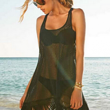 SEXY TASSEL BIKINI SMOCK BEACH DRESS COVER UP