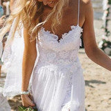 HOT FULL FLOWER LACE RHINESTONE DRESS WEDDING DRESS